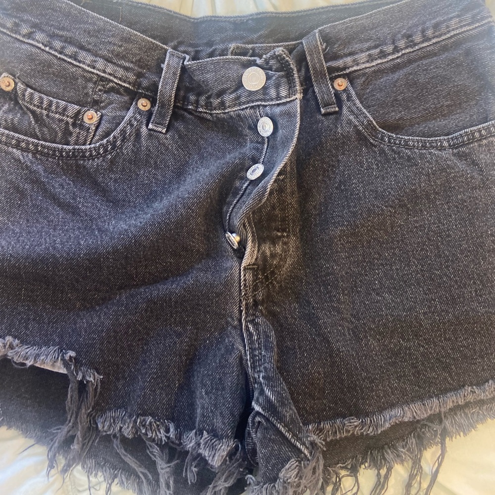 Levi shorts womens 28 high rise